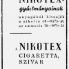 1950. Nikotex dohányáru