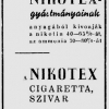 1950. Nikotex dohányáru
