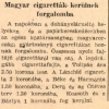 1952.08.26. Magyar cigaretták
