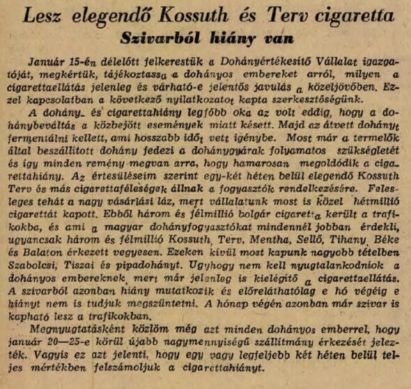 1957.01.16. Kossuth és Terv