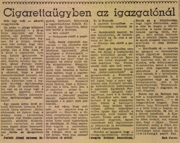 1963.12.22. Cigarettaügyben