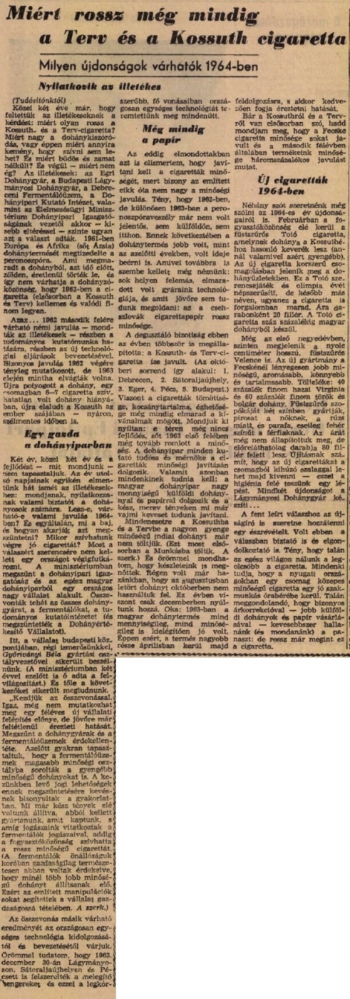 1963.12.30. Rossz cigaretták