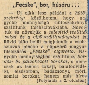 1964.04.04. Fecske cigaretta