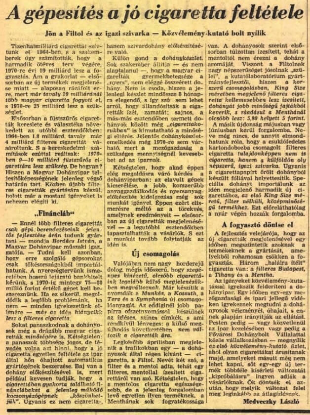 1968.02.10. A dohányipar