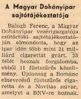 1970.05.15. Románc és Novitas