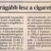 1992.01.04. Drágább cigaretták
