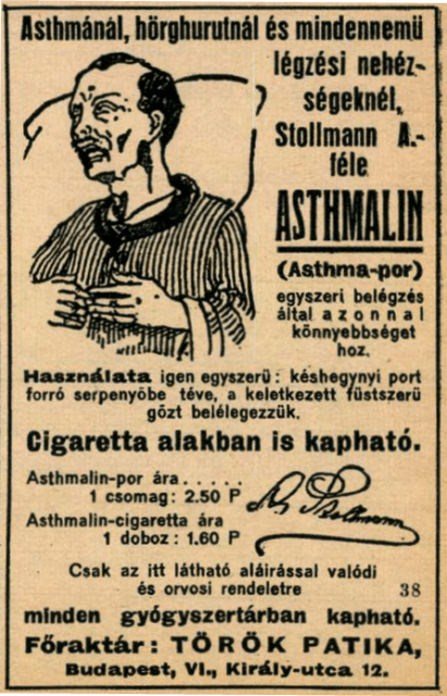 Asthmalin asztma por és cigaretta