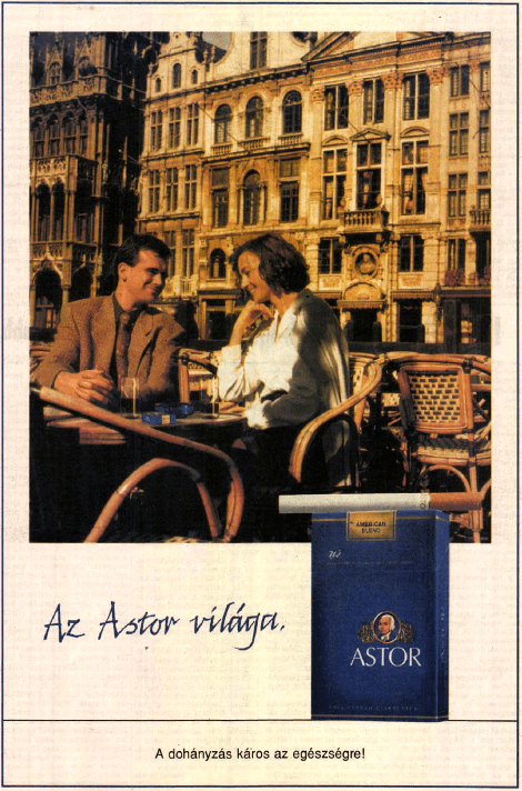 Astor cigaretta - 1996/1.