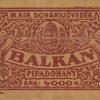 Balkán pipadohány 1.