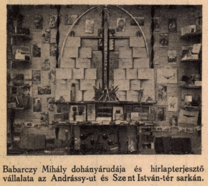 Békéscsaba - Trafik kirakat