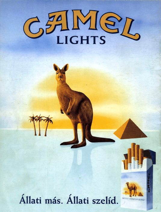 Camel cigaretta - 1996/3.