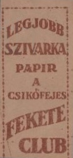 Club cigarettapapír 7.