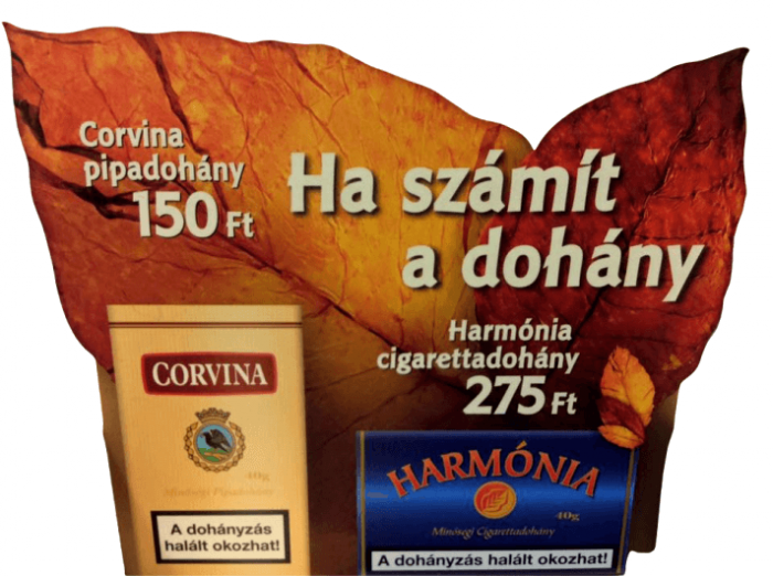 Corvina és Harmónia dohány