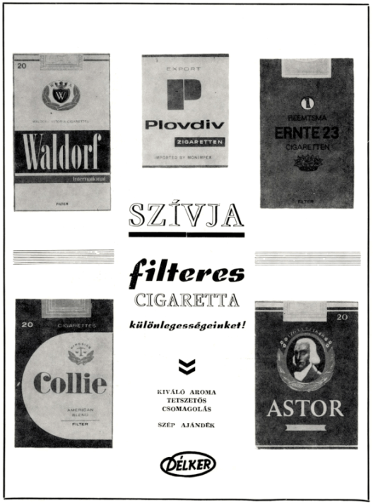 Délker import cigaretták