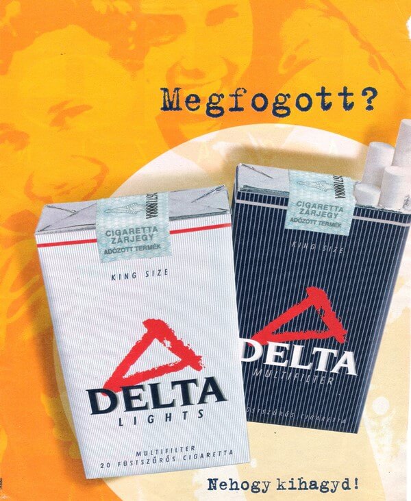 Delta cigaretta 3.