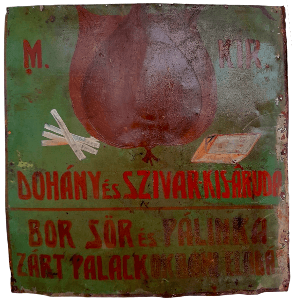 Dohány és szivar kis áruda