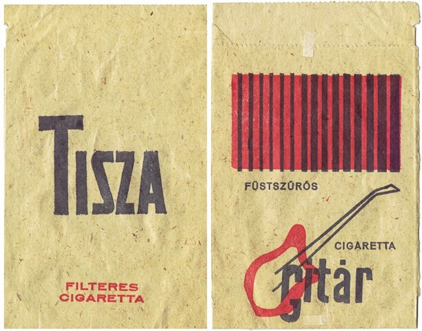 Tisza és Gitár cigaretta