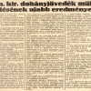 1930.05.01. A Jövedék eredménye