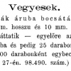1892.01.10. Egyiptomi szivarkák
