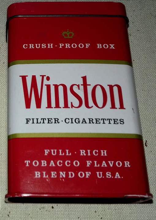 Winston cigarettatartó
