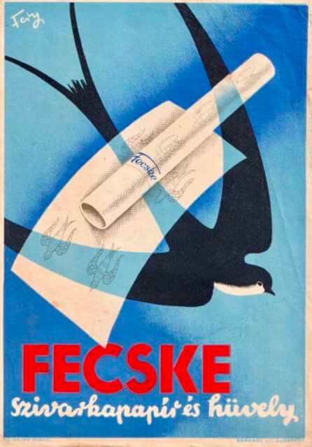 Fecske papír és hüvely 3.