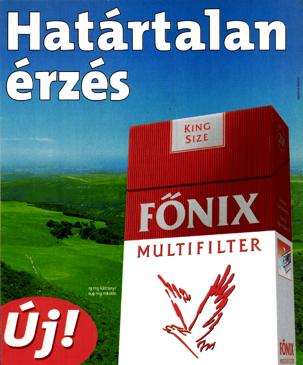 Főnix cigaretta - 1999/4.