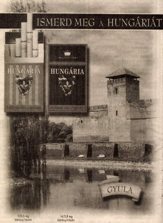 Hungária cigaretta - 1999/5.