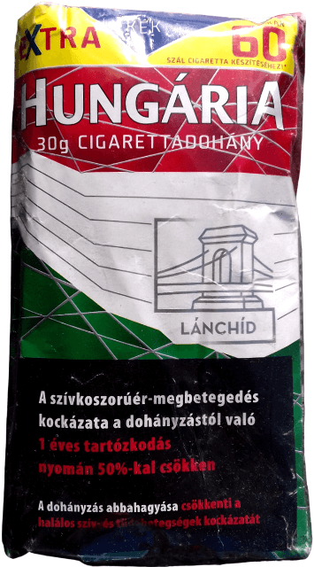 Hungária cigarettadohány 36.