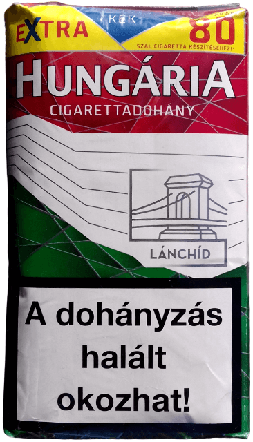 Hungária cigarettadohány 40.