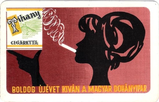 Tihany cigaretta - 1964.