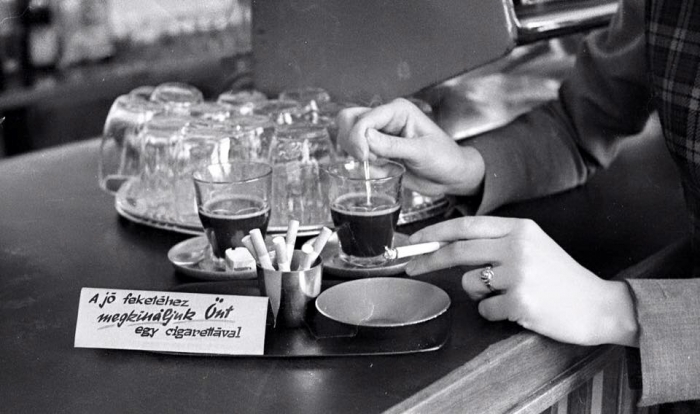 Kávé és cigaretta, 1969.