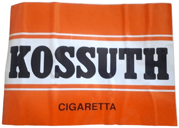 Kossuth cigaretta reklámmatrica