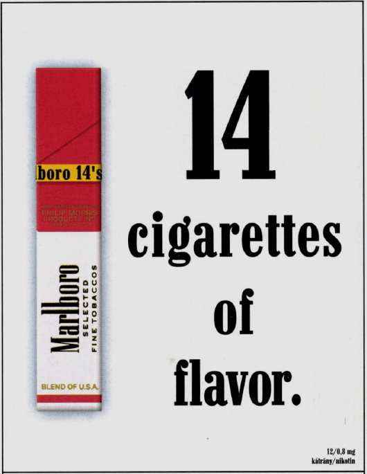 Marlboro cigaretta - 1999/5.