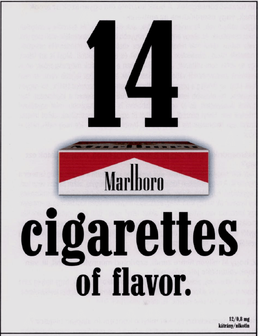 Marlboro cigaretta - 1999/7.