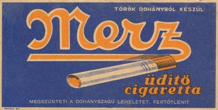 Merz üdítő cigaretta 7.