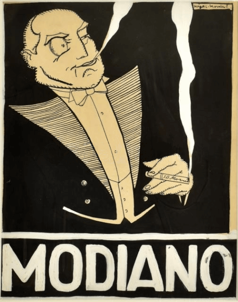 Modiano plakátterv - Kézdi-Kovács 1.