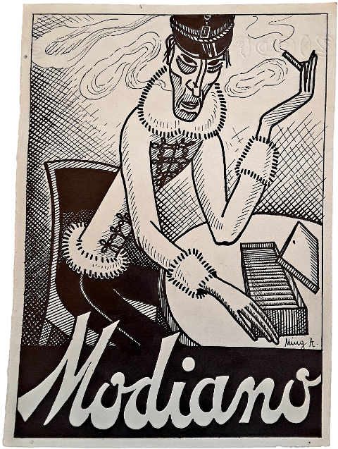 Modiano plakátterv - Ming H.