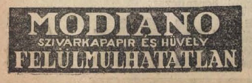 1926.12.17. Modiano reklám
