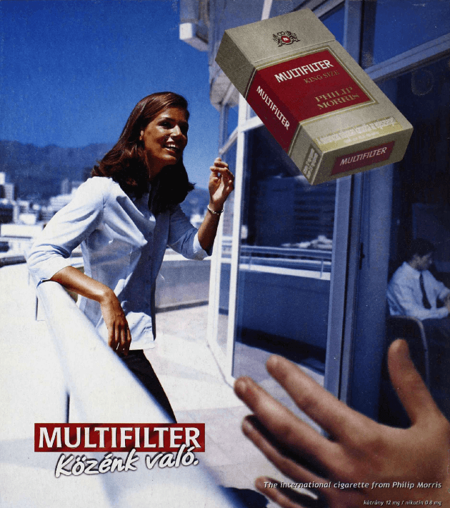 Multifilter cigaretta - 2001/1.
