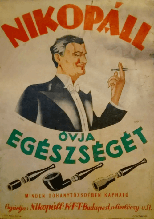 Nikopáll cigarettaszipka 1.