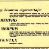 Nikotex-Memphis cigaretta