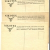 Nikotex levelezőlapok