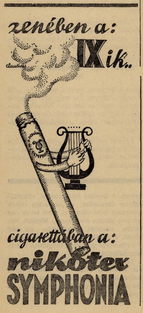 Nikotex-Symphonia cigaretta 4.
