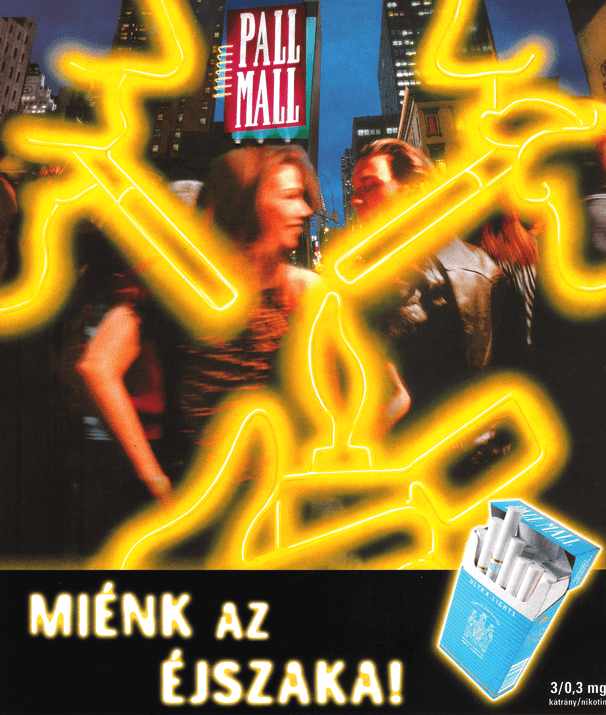 Pall Mall cigaretta - 1997/3.