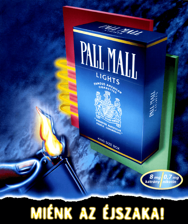 Pall Mall cigaretta - 1997/7.