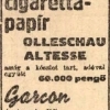 1946.03.10. Olleschau és Altesse papírok