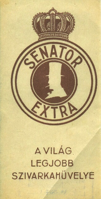 Senator Extra cigarettahüvely 1.