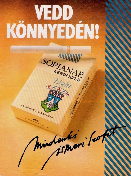Sopianae cigaretta - 1993/1.