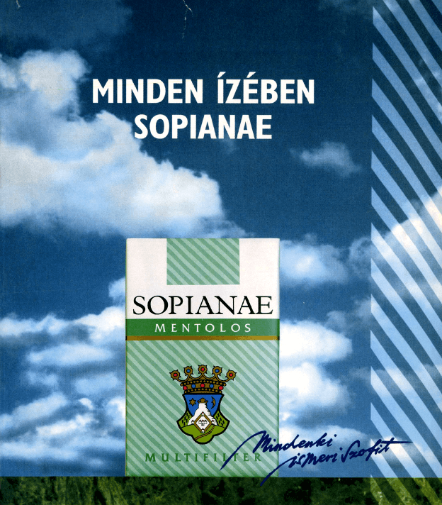 Sopianae cigaretta - 1995/03.