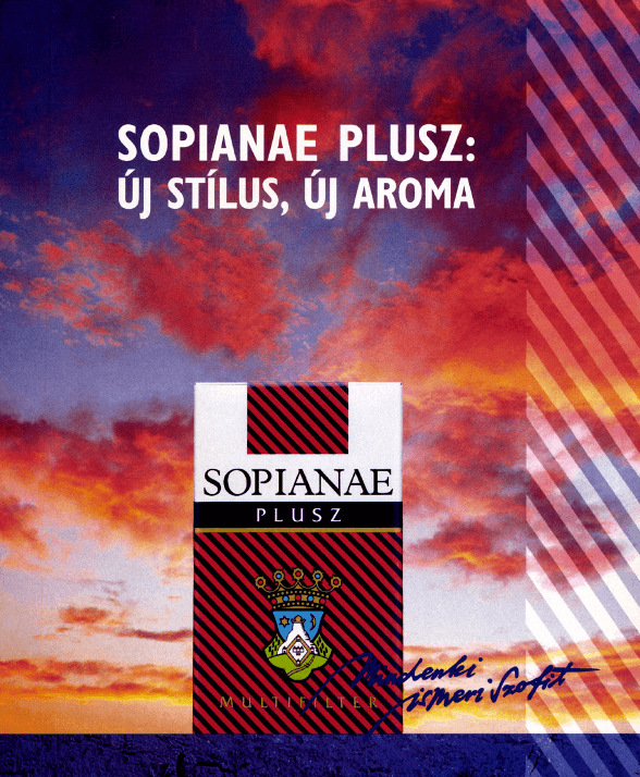 Sopianae cigaretta - 1995/05.